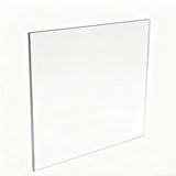 11 x 8.5h Wall Mount Clear Window Signs Plexiglass Acrylic Landscape Frame 12067