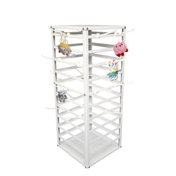 12x12x32" Jewelry Displays Counter top Earring Card Spinning Retail Rack 10 Tier 12088NEW