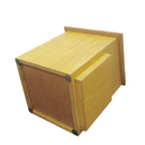 7.6X7.3X9.4" Wall Mounted Wooden Box For Suggestions, Charity, and Fundraising 12151