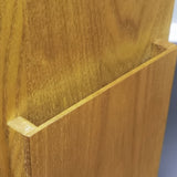 7.6X7.3X9.4" Wall Mounted Wooden Box For Suggestions, Charity, and Fundraising 12151