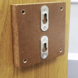 7.6X7.3X9.4" Wall Mounted Wooden Box For Suggestions, Charity, and Fundraising 12151