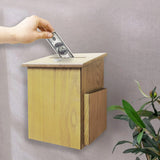 7.6X7.3X9.4" Wall Mounted Wooden Box For Suggestions, Charity, and Fundraising 12151