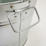 21 X 13 X 9.55" Coca-Cola Insulated Beverage Ice Tub Galvanized Metal Bucket HDPE interior 12176-CC