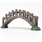 Resin Bonsai Bridge Aquarium Ornament Fish Tank Aquascape Decor Shelter 12185