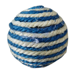 2 Tone Sisal Ball Cat Toy 12190
