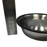 7 oz 200 ml Dog/Cat Bowl Stainless Steel Dog Pet Food or Water Bowl Dish 12194