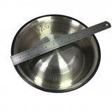 32 oz Dog/Cat Bowl Stainless Steel Dog Pet Food or Water Bowl Dish 12196