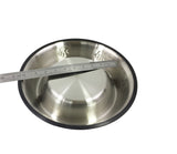 50 oz Dog/Cat Bowl Stainless Steel Dog Pet Food or Water Bowl Dish 12197