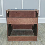 Deluxe Wood Cat Stairs Dog Step Ladder Pet Stairs 3 Steps Stairs Access Bed