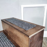 Deluxe Wood Pet Stairs Pet/Dog/Cat 4 Steps Bed Sofa Step Ladder 22 Or 25 Tall