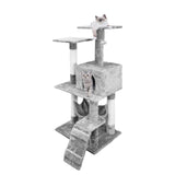 24X30X51" Cat Tree Condo Furniture Sisal Scratching Posts Platforms Hammock 12240