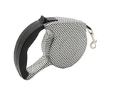 Fixture Display 16 Feet Black Retractable Belt Dog Leash, Black/Mosaic 12256