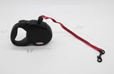 Fixture Display 22 Feet Black Retractable Belt Dog Leash, Black 12257