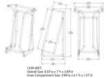 20pk of Literature Wire Holder 1239 40CT 20PK
