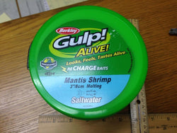 Fishing Bait: 3 Mantis Shrip Molting Saltwater Bucket 12117