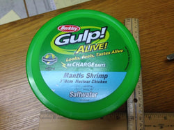Fishing Bait: 3 Mantis Shrip Nuclear Chicken Saltwater Bucket 12117
