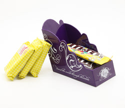 Display, countertop chocolate candy keychain holder, tip box 1293