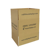 20PK 12X10X8" Shipping Box Cardboard Singlewall BF150 Mail Packaging E-Commerce 12X10X8-20PK