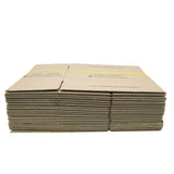 20 Pack 12X6X6" Printed Shipping Boxes Singlewall B Flute Cardboard Box 32 ECT 12X6X6-20PK