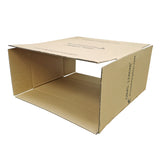20 Pack 12X6X6" Printed Shipping Boxes Singlewall B Flute Cardboard Box 32 ECT 12X6X6-20PK