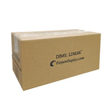 20 Pack 12X6X6" Printed Shipping Boxes Singlewall B Flute Cardboard Box 32 ECT 12X6X6-20PK