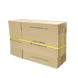 20 Pack 12X6X6" Printed Shipping Boxes Singlewall B Flute Cardboard Box 32 ECT 12X6X6-20PK