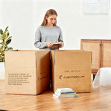 20PK 12X12X12 Shipping Boxes Singlewall B Flute Cardboard Box for Packaging 12x12x12-20PK