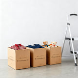 20PK 12X12X12 Shipping Boxes Singlewall B Flute Cardboard Box for Packaging 12x12x12-20PK