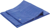 BLUE POLY TARP 12' X 14' CAMPING OUTDOORS GARAGE SHOP TARPAULIN CANVAS