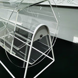 TATTOO Animated LED Sign with Hanging Chain, Vertical   Blue Yellow 19566