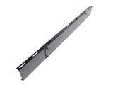 FixtureDisplays? 28.5-50 X 4.9 X 1 Black Bollard Sign Frame Attachment Bracket 13118