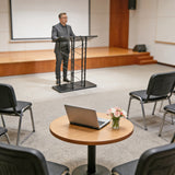 Metal Truss Podium Double Width Modern Design 13137