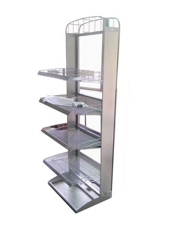 Beverage Rack Softdrink Display Stand Wire Fixture 13146
