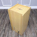 15"x 15" x 31.5",Double Lock Wood (MDF Veneer) Donation Box Tithing Box Fundraising Stand 40004