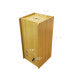 15"x 15" x 31.5",Double Lock Wood (MDF Veneer) Donation Box Tithing Box Fundraising Stand 40004