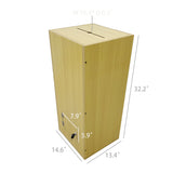 Wood Donation Box Tithing Box Fundraising Stand Suggestion Charity Fundraising 13155+12065