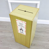 Wood Donation Box Tithing Box Fundraising Stand Suggestion Charity Fundraising 13155+12065