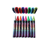 8 Multi Color Highlighter Fluorescent Liquid Marker Pen DryErase LED WHITE Board
