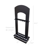 Fishing Rod Rack, Golf Club, Cue Pole Display Holder Holds 16 Rods 21X10X45 13175
