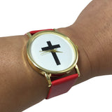 Christian Watch with Cross 13291