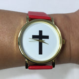 Christian Watch with Cross 13291