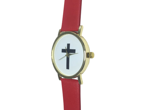 Christian Watch with Cross 13291