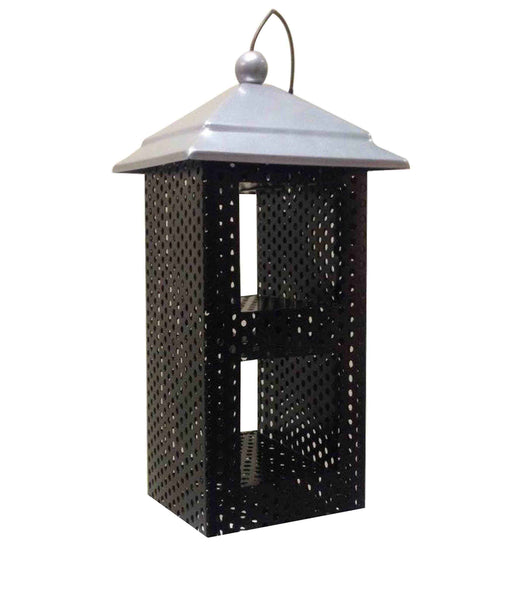 Metal Mesh Wild Bird Feeder Songbird Sunflower Seed Corn Feeder Garden Decor