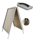 A Frame Sidewalk Sign MenuBoard Restaurant 2 Sided A Board Graphic Poster Banner