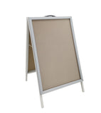 A Frame Sidewalk Sign MenuBoard Restaurant 2 Sided A Board Graphic Poster Banner