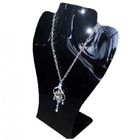 thumbnail interactive-video image 1 of Saga Velvet Necklace Display Bust – Padded Jewelry Stand For Chains And Pendants, Unisex, Novelty Shape 1 of 5