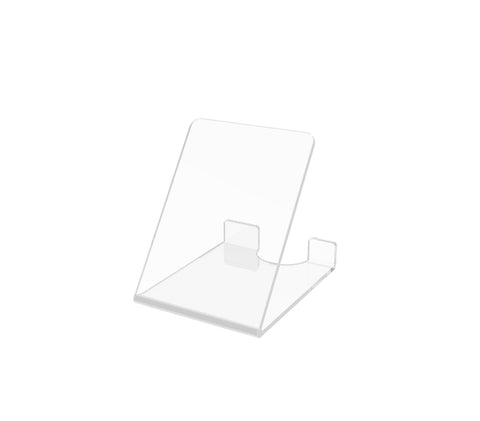 Acrylic Plexiglass Clear Plate Holder Glorifier 13807 4 PK