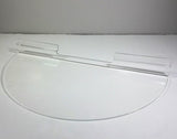12x6 Acrylic Slatwall Holder Display Wall Mount Rack Round Circle Display 13825