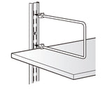 2PK ecorative Double Slot Bookend Bracket Shelf Dividers, Clothes Organizer & Storage, Book Shelf Divider 13889 2PK