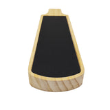 FixtureDisplay Mini Wooden Beer Tap Handle with Two-Sided  Small Chalkboard 14006